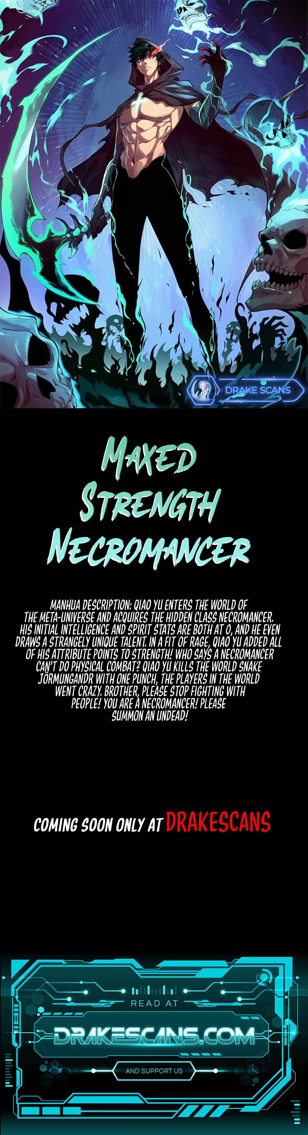 Maxed Strength Necromancer Chapter 0 1